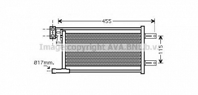 AVA QUALITY COOLING bw3311 -  Масляный радиатор, автоматическая коробка передач